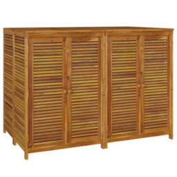 Berkfield Garden Storage Box 140X87X104 Cm Solid Wood Acacia - thumbnail 3