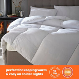 Silentnight Warm & Cosy 15 Tog, White, Single - thumbnail 3
