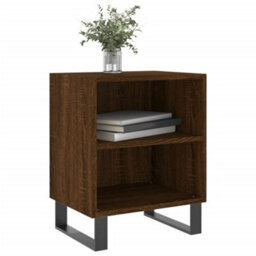 Berkfield Elegant Bedside Cabinets 2 Pcs Brown Oak 40X30X50 Cm Engineered Wood - thumbnail 3