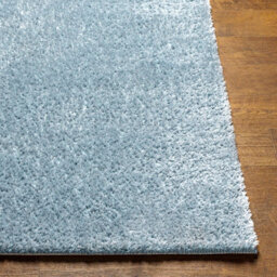 Livabliss Cloudy Shaggy-Solid Color Blue Plush Soft Pile Living Bedroom Rug 140 X 200 Cm Easy Care, Non Shedding - thumbnail 5