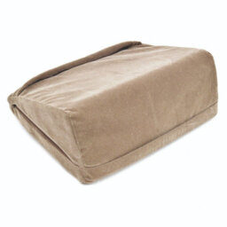 Tablet Holder Cushion With Inner Pocket - Angled Pillow Device Stand For Tablets, Phones, E-Readers & Books - Grey, 22 X 30 X 24Cm - thumbnail 6