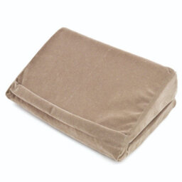 Tablet Holder Cushion With Inner Pocket - Angled Pillow Device Stand For Tablets, Phones, E-Readers & Books - Grey, 22 X 30 X 24Cm - thumbnail 5