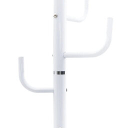 Vidaxl Coat Stand White 183 Cm Powder-Coated Iron - thumbnail 7