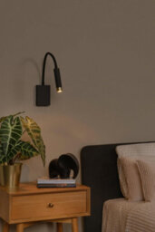 Lucide Alec - Wall Spotlight - Led - G9 - 1X3W 2700K - Black - thumbnail 5