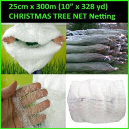 25Cm X 300M Christmas Tree Net Netting Sleeve Hank Xmas Mono-Filament Net Lz25 - thumbnail 2