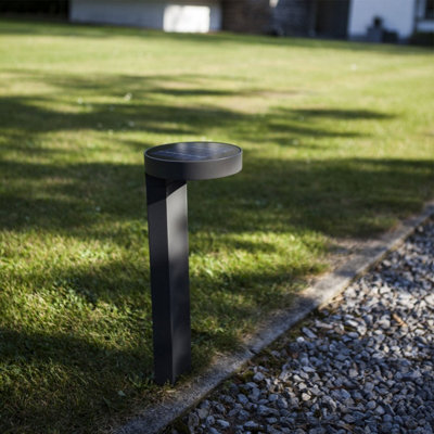 CGC Lighting Cgc Juno Dark Grey Solar Led Post Light - image 1
