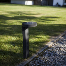CGC Lighting Cgc Juno Dark Grey Solar Led Post Light - thumbnail 1
