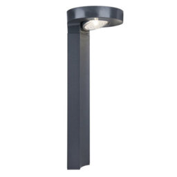 CGC Lighting Cgc Juno Dark Grey Solar Led Post Light - thumbnail 2