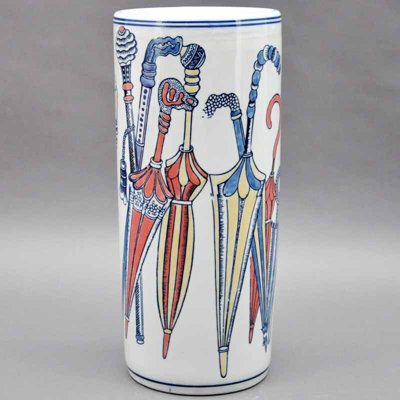 Minster 18 Inch Coloured Design Umbrella Stand - L20 X W20 X H46 Cm - image 1