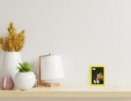 A6 Yellow Picture Frame Fits A6 (10.5 X 14.8Cm - 4.1 X 5.8In) Poster, Photo, Artwork, Or Print. - thumbnail 4