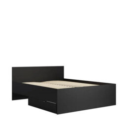 Arte Maxione Mx-04 Bed Frame Eu King - Black, Sleek Modern Bed With Slats - thumbnail 3