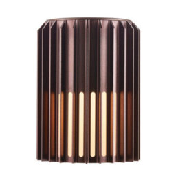 Nordlux Aludra Outdoor Aluminium Wall Light Coastal/marine Safe Brown,mains - thumbnail 2