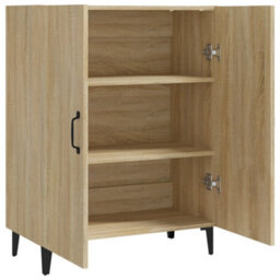 Berkfield Classic Sideboard Sonoma Oak 70X34X90 Cm Engineered Wood - thumbnail 4