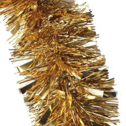 2M Christmas Chunky Gold Tinsel - thumbnail 6