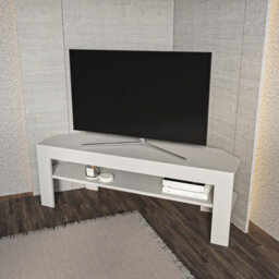 "Decorotika Rita Tv Stand For Tvs Up To 43"" White" - thumbnail 2
