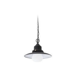 Luminosa Lighting Luminosa Avenue 1 Light Outdoor Dome Wall Light Black Ip44 - thumbnail 3
