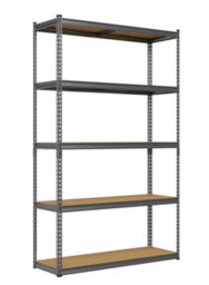 Racking Solutions Heavy Duty Steel Shelving Garage Racking Unit 150Kg Per Shelf (5 Levels 1800mm H X 1200mm W X 600mm D) Free Next Day Delivery - thumbnail 3