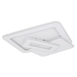 Luminosa Lighting Luminosa Kique Integrated Led Semi Flush Ceiling Light White Led Dimmable 3000-6500K Remote Control Tuya Smart - thumbnail 2