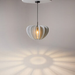 Luminosa Lighting Luminosa Cambio Modern Pendant Ceiling Light Black 1Xe27 Silver Shade - thumbnail 2