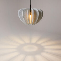 Luminosa Lighting Luminosa Cambio Modern Pendant Ceiling Light Black 1Xe27 Silver Shade - thumbnail 4