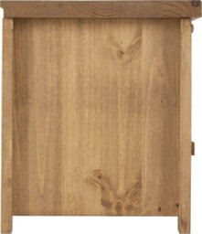 Seconique Tortilla Flat Screen Tv Unit 1 Drawer In Distressed Wax Pine - thumbnail 4