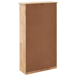 Walplus Shoe Storage Cabinet 55X20X104 Cm Solid Walnut Wood - thumbnail 4