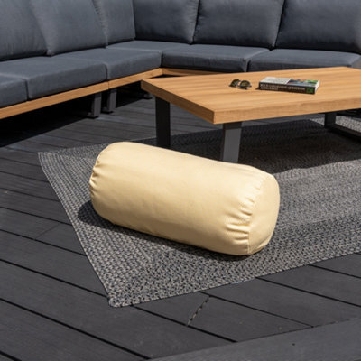 Acrisol Helix Trigo Large Round Bolster Cushion - 60Cm X 30Cm