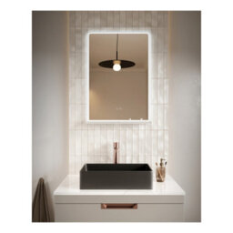 FNX Bathrooms Charj 500X700 Led Mirror Wall Mounted Led Bathroom - thumbnail 5