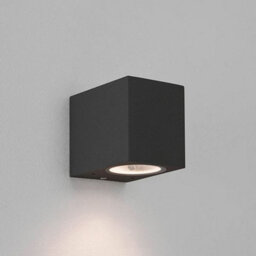 CGC Lighting Cgc Black Small Cube Spotlight Outdoor Garden Porch Patio Wall Light - thumbnail 4