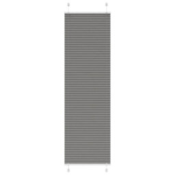 Walplus Pleated Blind Anthracite 55X200 Cm Fabric Width 54.4 Cm Polyester