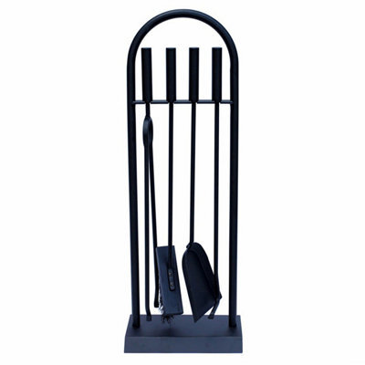 "Simpa Arc Contempo 26"" Black 5Pc Companion Set" - image 1