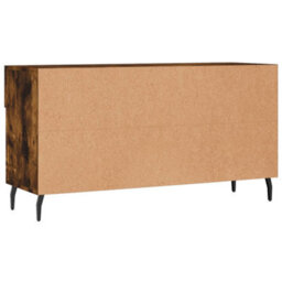 Walplus Shoe Bench Smoked Oak 102X35X55 Cm Engineered Wood - thumbnail 8