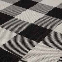 The Rugs Ecology Collection Outdoor Rugs In Black  700Bl - thumbnail 3