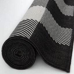 The Rugs Ecology Collection Outdoor Rugs In Black  700Bl - thumbnail 5