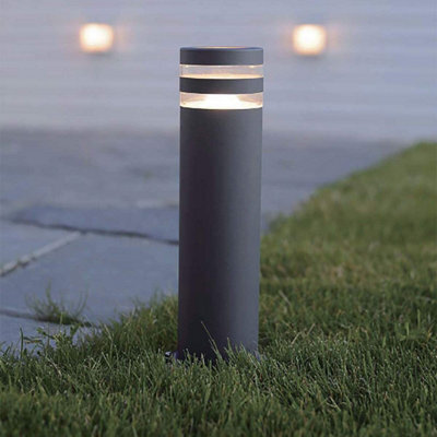 CGC Lighting Ashley - Cgc Dark Grey Anthracite Outdoor Garden Post Pathway Light - image 1
