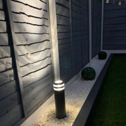 CGC Lighting Ashley - Cgc Dark Grey Anthracite Outdoor Garden Post Pathway Light - thumbnail 5