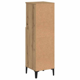 Vidaxl Bathroom Cabinet Artisan Oak 30X30X100 Cm Engineered Wood - thumbnail 7