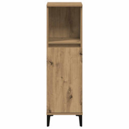 Vidaxl Bathroom Cabinet Artisan Oak 30X30X100 Cm Engineered Wood - thumbnail 4