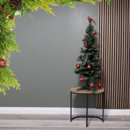 Divchi 4Ft Premium Christmas Tree 130 Branch Xmas Trees Artificial Christmas Tree Pine Tree With Plastic Stand Realistic Branches - thumbnail 3