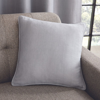 Catherine Lansfield Living Crushed Velvet  45X45Cm Cushion Silver Grey - image 1
