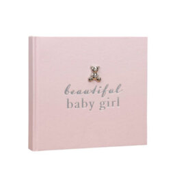 "Bambino Photo Album Holds 50 4"" X 6"" Prints - Beautiful Baby Girl"