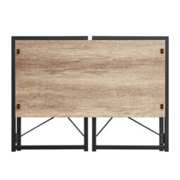Folding Computer Desk Wooden Foldable Study Coffee Table Laptop Office Pc Mac - thumbnail 1