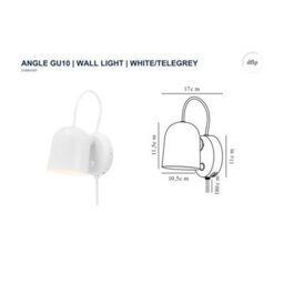 Nordlux Angle Metal Wall Light Magnetic Head White,plug In Or Mains - thumbnail 6