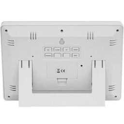 Youshiko Radio Controlled Lcd Wall Mountable And Desk Clock ( Silver ) - thumbnail 2