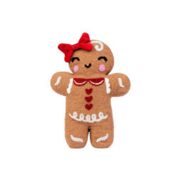 Gingerbread Girl Christmas Cushion - thumbnail 2