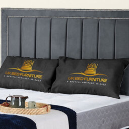 UKBEDFURNITURE Fiona Steel Plush Valvet Upholstered Gas Lift Ottoman Storage Bed -  With 48 Inch Headboard - thumbnail 2