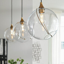 Luminosa Lighting Elstead Lisa Mcdennon By Hinkley Skye 1 Light Pendant Heritage Brass - thumbnail 3