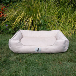 All Pond Solutions Allpetsolutions Dexter Waterproof Dog Bed Cream- Size Large - thumbnail 6