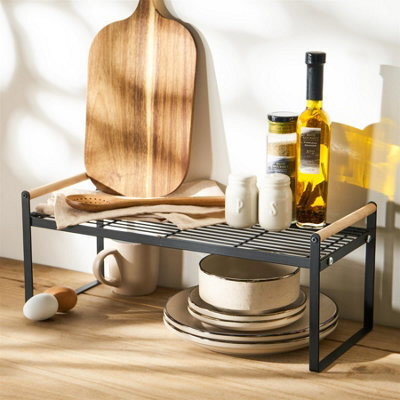 Ohs Kitchen Rack Stand Countertop Storage Metal Shelf Organiser - image 1
