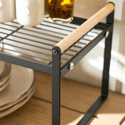 Ohs Kitchen Rack Stand Countertop Storage Metal Shelf Organiser - thumbnail 2